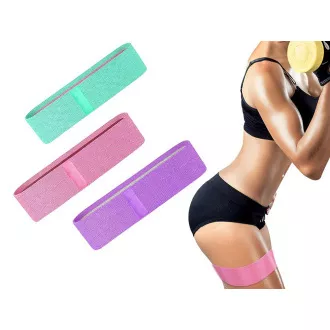 Set od 3 otporne trake za vježbanje, 5-20 kg