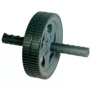 Dupli kotač za vježbanje EB FIT, crno-sivi