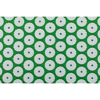 Akupresurna PREMIUM podloga za vježbanje s jastukom 67x42x2 cm, crna