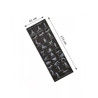 Podloga za jogu CRNA, 61x173x0,6 cm Podloga za jogu CRNA, 61x173x0,6 cm