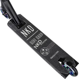 Freestyle skuter NKD Rally V4 Black Rainbow