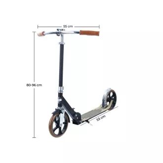 Story Compass sklopivi skuter od 200 mm, crni