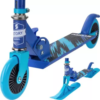 Sklopivi romobil Story Freshie 2u1, plavi