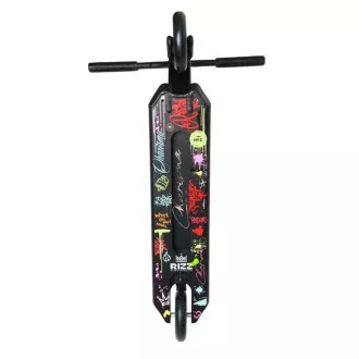 Freestyle skuter NKD Rizz Stunt, crno-duga