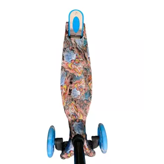 Skuter na tri kotača MAXI SCOOTER sa svjetlećim kotačima, BLUE DRAGON Skuter na tri kotača MAXI SCOOTER sa svjetlećim kotačima, BLUE DRAGON