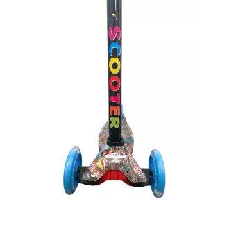 Skuter na tri kotača MAXI SCOOTER sa svjetlećim kotačima, BLUE DRAGON Skuter na tri kotača MAXI SCOOTER sa svjetlećim kotačima, BLUE DRAGON