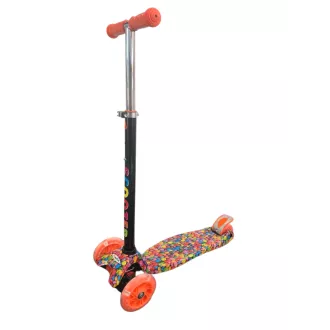 Skuter na tri kotača MAXI SCOOTER sa svjetlećim kotačima, BONBON odn Skuter na tri kotača MAXI SCOOTER sa svjetlećim kotačima, BONBON odn
