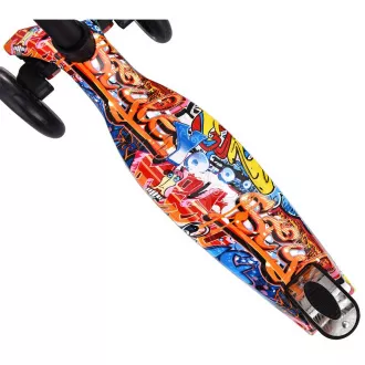 Dječji romobil na tri kotača MAXI SCOOTER STREET-ART