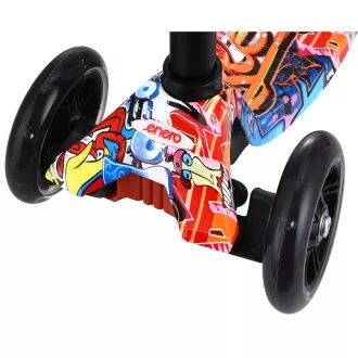 Dječji romobil na tri kotača MAXI SCOOTER STREET-ART