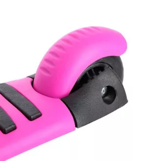 Dječji romobil na tri kotača MINI SCOOTER 2 u 1 sa svjetlećim LED kotačima, roza