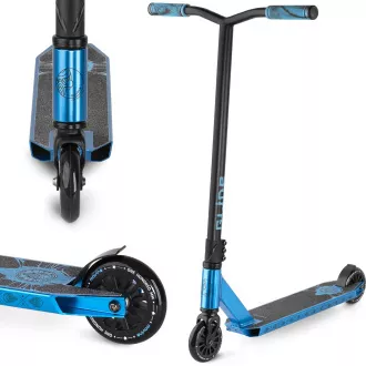 MOVINO Stunt GLIDE freestyle skuter, metalik plava