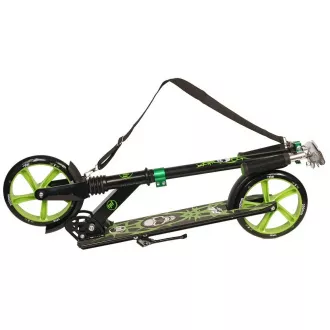 Skuter PB SKULL 2023 sa postoljem, 200mm, crno-zeleni