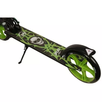 Skuter PB SKULL 2023 sa postoljem, 200mm, crno-zeleni
