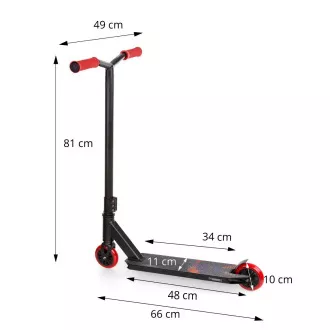 Freestyle skuter MOVINO Stunt NITRO Red Freestyle skuter MOVINO Stunt NITRO Red