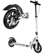 Sklopivi romobil ENERO ULTRA SPEED s disk kočnicom, 200 mm, bijeli