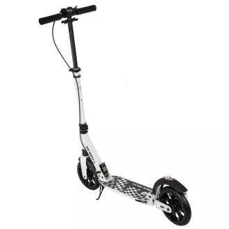 Sklopivi romobil ENERO ULTRA SPEED s disk kočnicom, 200 mm, bijeli Sklopivi romobil ENERO ULTRA SPEED s disk kočnicom, 200 mm, bijeli