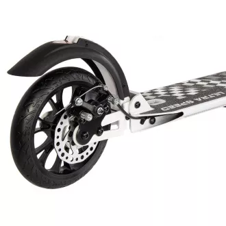 Sklopivi romobil ENERO ULTRA SPEED s disk kočnicom, 200 mm, bijeli Sklopivi romobil ENERO ULTRA SPEED s disk kočnicom, 200 mm, bijeli