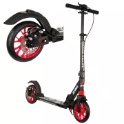 Sklopivi romobil ENERO ULTRA SPEED s disk kočnicom, 200 mm, crni