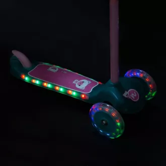 Dječji romobil NEX MINT s LED kotačima mini romobila