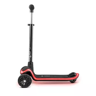 Dječji romobil Cariboo LEDstar na tri kotača, crni Dječji romobil Cariboo LEDstar na tri kotača, crni