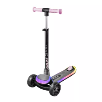 Dječji romobil na tri kotača Cariboo LEDstar, roza