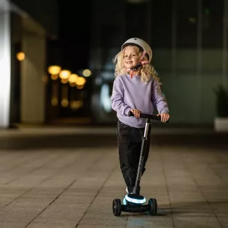 Dječji romobil na tri kotača Cariboo LEDstar, roza