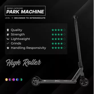 Story High Roller Stunt Freestyle Scooter, Crno-Dugin Story High Roller Stunt Freestyle Scooter, Crno-Dugin