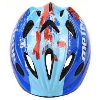 Dječja biciklistička kaciga MTR BLUE SPLASH, S