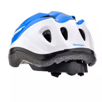 Biciklistička kaciga MTR APPER, plavo-bijela, M
