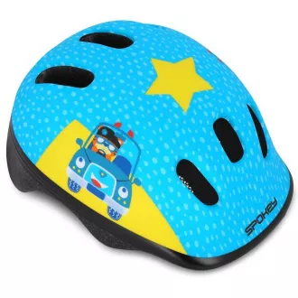 Dječja biciklistička kaciga FUN POLICE, 52-56 cm Dječja biciklistička kaciga FUN POLICE, 52-56 cm