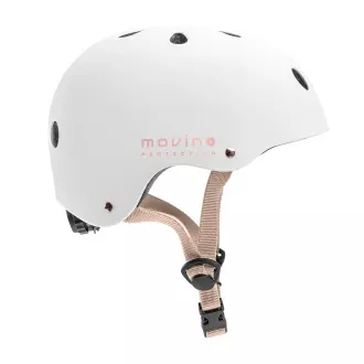 Freestyle kaciga Movino White-Rose, M (54-58cm)