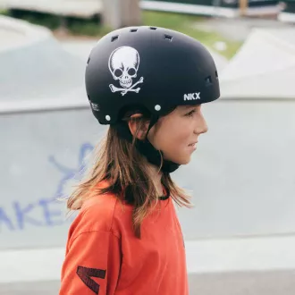 Freestyle kaciga NKX Brain Saver, bijela, S (50-54 cm)