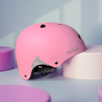 SKITT dječja kaciga NEXUS Edition, roza, S (48-53 cm)