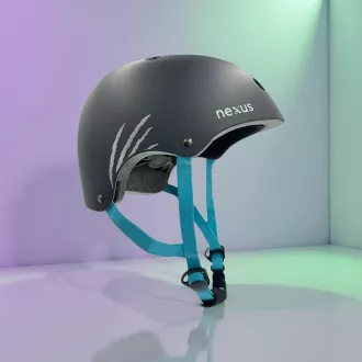 SKITT Freestyle kaciga NEXUS Edition, antracitna Monster, S (48-53 cm)