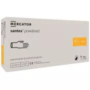 SANTEX POWDERED – Pudrane rukavice za tijelo od lateksa, 100 kom, S