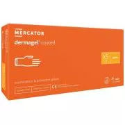 DERMAGEL COATED - Rukavice za tijelo bez pudera od lateksa, unutarnji sloj polimer, 100 kom, L