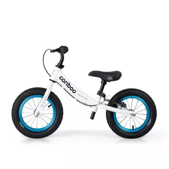 Dječji balansni bicikl MOVINO Cariboo ADVENTURE s kočnicom, 12'' napuhani kotači, bijelo-plavi Dječji balansni bicikl MOVINO Cariboo ADVENTURE s kočnicom, 12'' napuhani kotači, bijelo-plavi