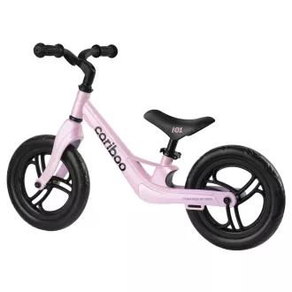 MOVINO Cariboo MAGNESIUM PRO balansni bicikl s laganim okvirom, kotačima 12", roze boje MOVINO Cariboo MAGNESIUM PRO balansni bicikl s laganim okvirom, kotačima 12", roze boje