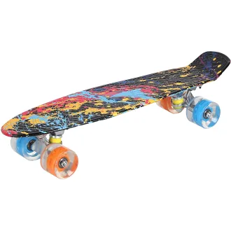 Pennyboard ENERO SPLASH, 56 cm s LED kotačima