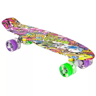 Pennyboard ENERO 56cm sa LED kotačima, VINTAGE