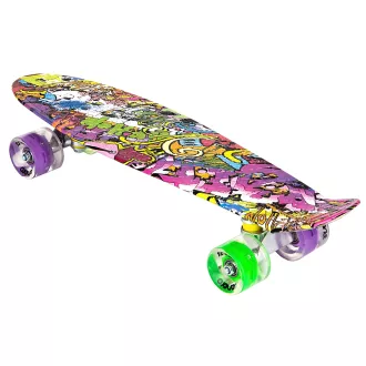 Pennyboard ENERO 56cm sa LED kotačima, VINTAGE