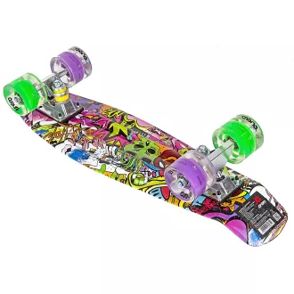 Pennyboard ENERO 56cm sa LED kotačima, VINTAGE