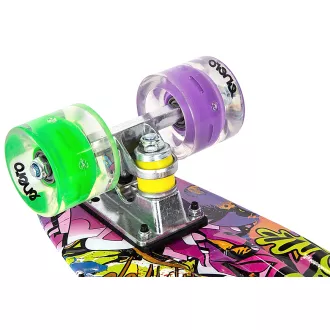 Pennyboard ENERO 56cm sa LED kotačima, VINTAGE