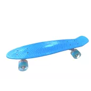 Pennyboard s LED kotačima, 56 cm SVIJETLO PLAVA