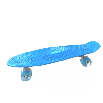 Pennyboard s LED kotačima, 56 cm SVIJETLO PLAVA
