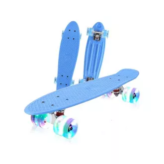 Pennyboard s LED kotačima, 56 cm SVIJETLO PLAVA