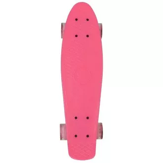 Pennyboard s LED kotačima, 56 cm PINK