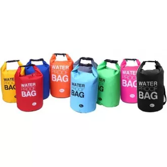 Vodootporna torba Dry Bag 15 l, siva