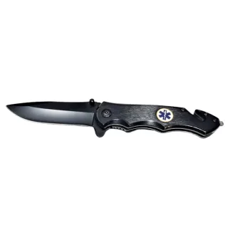 Sklopivi džepni nož za spašavanje - Kandar Black 21,5 cm