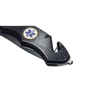 Sklopivi džepni nož za spašavanje - Kandar Black 21,5 cm